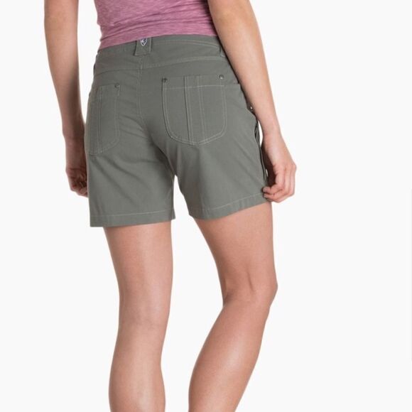 Kuhl Vintage Patina Dye Hiking Shorts Tan Brown - Picture 13 of 14